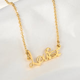 Name Necklace Personalised Jewelry Gift Stainless Steel Necklace