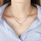 Customize Stainless Steel Name Choker Necklace
