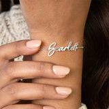 Customized Stainless Name Bracelet