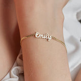Customized Stainless Name Bracelet