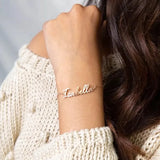 Customized Stainless Name Bracelet