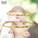 Personalized Mother and Baby Imprint Kit