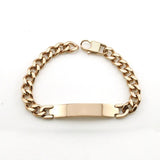 Nameplate Bracelets Men Stainless Steel Charm Bracelet