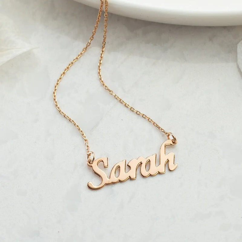 Personalized Name Necklace, Custom Name Jewelry, Christmas Gift