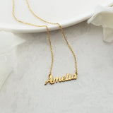 Nameplate Necklace,Custom Name Necklace,Personalized Jewelry
