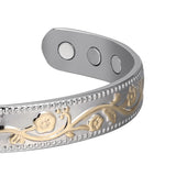 Nantii Magnetic Bracelet for Arthritis Relief 9mm Open Cuff Bangle