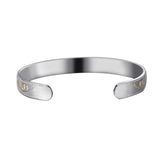 Nantii Magnetic Bracelet for Arthritis Relief 9mm Open Cuff Bangle