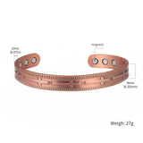 Nantii Copper Bracelet, Magnetic Blood Circulation Health Bangle
