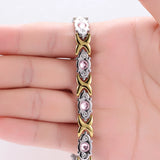 Nantii Magnetic Bracelet for Women, Pain Relief Steel Arthritis Bracelet
