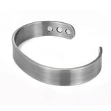 Nantii Unisex Magnetic Charm Bracelet Bio Healing Silver Plated Jewelry