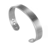 Nantii Unisex Magnetic Charm Bracelet Bio Healing Silver Plated Jewelry