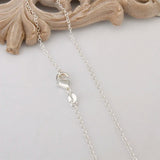 925 Silver 5pcs 40-60cm Chain Necklaces For Women
