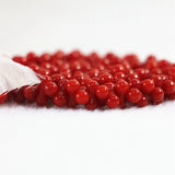 Red Coral 4*9mm Bone Shape Loose Beads for Jewelry Making 15inch