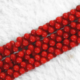 Red Coral 4*9mm Bone Shape Loose Beads for Jewelry Making 15inch