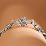 National Hemp Rope Woven Bracelet Retro Jewelry for Men and Women