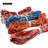 5m National Pattern Round Cotton Rope DIY Jewelry Accessories