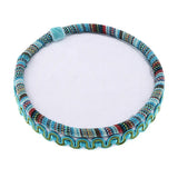 National Style Bead Mat Wood Bumper Fabric Edge Side for Sewing
