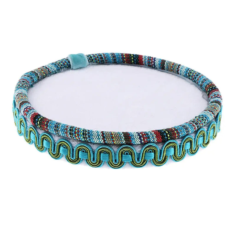 National Style Bead Mat Wood Bumper Fabric Edge Side for Sewing