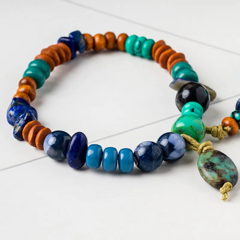 Bohemian Tassled Beaded Bracelet for Women