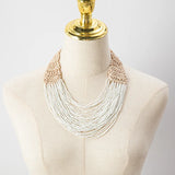 Bohemia Retro 30-layer Beaded Weave Necklace
