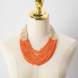 Bohemia Retro 30-layer Beaded Weave Necklace