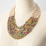 Bohemia Retro 30-layer Beaded Weave Necklace