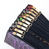 Leopard Print Pendant Bag Bracelet Snake PU Leather Tassel Card Package