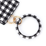 National Style Snake Leopard Print Tassel Bag Bracelet