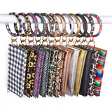 National Style Snake Leopard Print Tassel Bag Bracelet