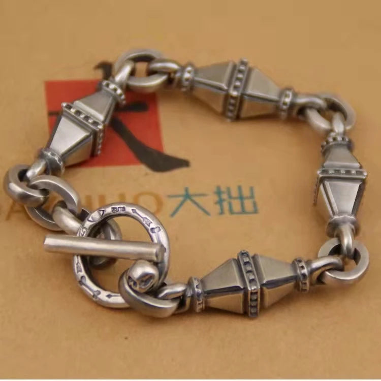 National Tide Double Tower Bracelet for Men
