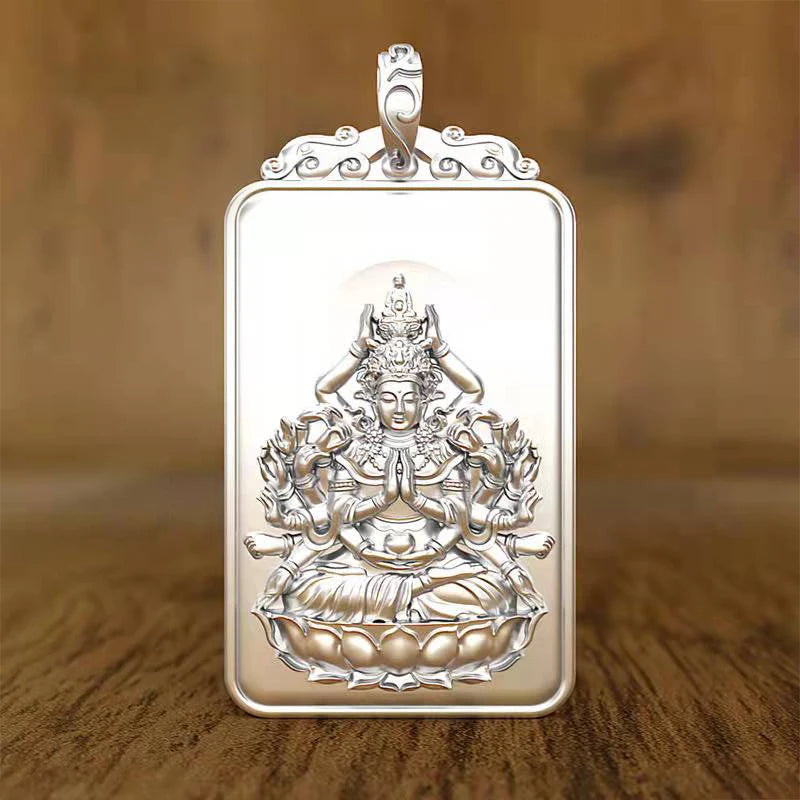 Buddha Zodiac Horse Pendant Necklace