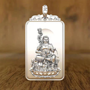 Buddha Zodiac Horse Pendant Necklace