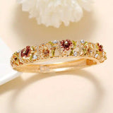 National Palace Rhinestone Bracelet Butterfly Love Flower Jewelry
