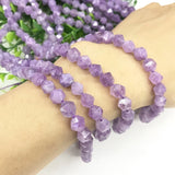 Faceted Amethyst Purple Crystal Beads 6/8/10mm
