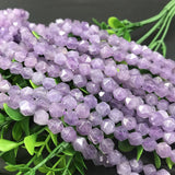 Faceted Amethyst Purple Crystal Beads 6/8/10mm