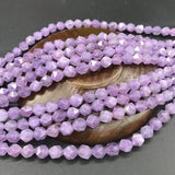 Faceted Amethyst Purple Crystal Beads 6/8/10mm