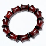 Zambian Blood Red Sandalwood Buddha Bracelet