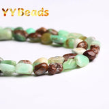 Natural Green Australia Chrysoprase Stone Beads 15''