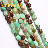 Natural Green Australia Chrysoprase Stone Beads 15''