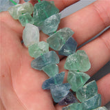 10-13mm Green Fluorite Quartz Beads Loose Natural Crystal Stone for DIY