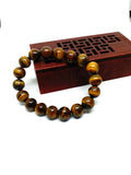 10mm Tiger's Eye Stone Beads Bracelet Temperament Jewelry