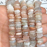 100% Sunstone Irregular Chips Loose Spacer Bead Jewelry Making DIY Bracelet
