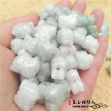 Real A Jadeite Zodiac Pig Pendant Necklace DIY Accessories Men Women