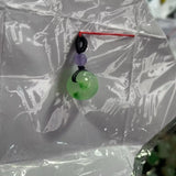Natural Green Jade Barrel Beads Pendant Necklace Bracelet for Men Women