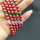 Red Cinnabar Jade Couples Bracelets - Gift with Jade Bracelet
