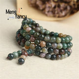 108-Piece Agate Bracelet Charms Fine Jewelry for Women and Men