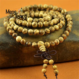 108Pcs Incense Wood Buddha Beads String Couple Bangle Jewelry Holiday