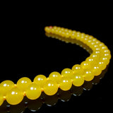 Natural Yellow Chalcedony Prayer Malas Bracelet Necklace