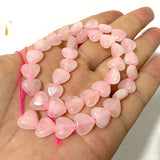 10mm Love Heart Stone Beads Labradorite Aventurine Map for DIY Bracelet