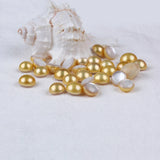 12-14mm Mabe Pearl Round Shape Sea Shell Loose Beads